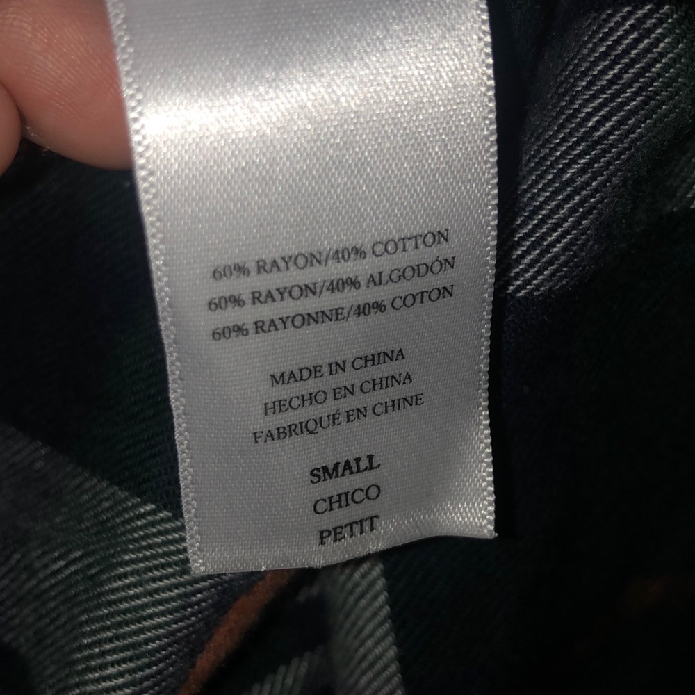 Rails Long Sleeve Button Up Dress Size Small - image 6